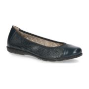 Ballerinas Caprice , Blue , Dames