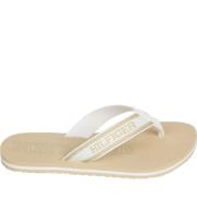 Beige Flip Flops Harvest Wheat Style Tommy Hilfiger , Beige , Dames