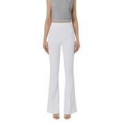 Wide Trousers Elisabetta Franchi , Beige , Dames