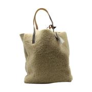 Pre-owned Suede totes Marni Pre-owned , Beige , Dames