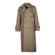 Pre-owned Cotton outerwear Celine Vintage , Beige , Dames