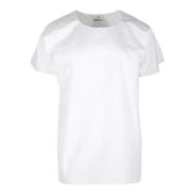 Pre-owned Cotton tops Hermès Vintage , White , Dames