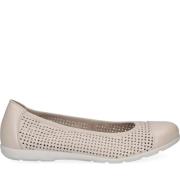 Beige Gesloten Ballerina's Caprice , Beige , Dames