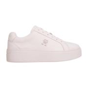 Whimsy Pink Court Sneakers Tommy Hilfiger , Pink , Dames