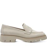 Beige Gesloten Loafers voor Vrouwen Tamaris , Beige , Dames