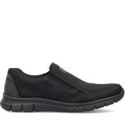 Zwarte Sneakers voor Mannen Rieker , Black , Heren