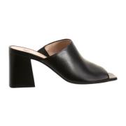 Zwarte platte sandalen voor vrouwen Högl , Black , Dames