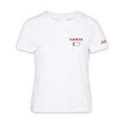 Witte T-shirts en Polos Emilie MC2 Saint Barth , White , Dames