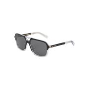 Zwarte zonnebril met Dg4354 model Dolce & Gabbana , Black , Unisex