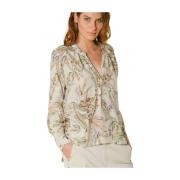 Bloemen Elegantie Adele Dames Shirt Mason's , Multicolor , Dames