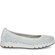 Ballerinas Caprice , White , Dames