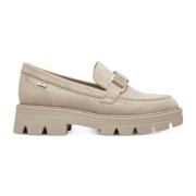 Beige Casual Gesloten Loafers Vrouwen s.Oliver , Beige , Dames