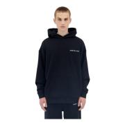 Katoenen Fleece Hoodie Awake NY , Black , Heren