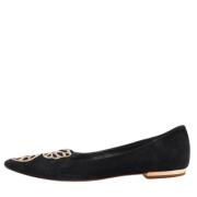 Pre-owned Suede flats Sophia Webster Pre-owned , Black , Dames