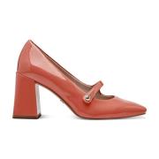 Elegante Oranje Gesloten Pumps Tamaris , Orange , Dames