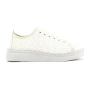 Witte Natuurlijke Vrijetijdssneakers Camper , White , Dames