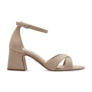 Elegante Taupe Platte Sandalen s.Oliver , Beige , Dames