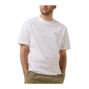 Heren Polo & T-shirts Tex The GoodPeople , White , Heren