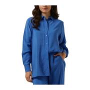 Christopher Md Shirt Blouse Blauw Modström , Blue , Dames