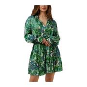 Groene Bamboe Jurk Est'Seven , Multicolor , Dames