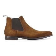 Cognac Suède Laarzen Magnanni , Brown , Heren