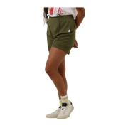 Groene Shorts voor Zomerse Look Penn&Ink N.Y , Green , Dames