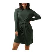 Groene Modal Midi Jurk Minus , Green , Dames