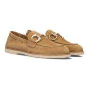 Instapschoenen Cognac Stefano Lauran , Brown , Dames