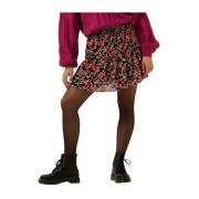 Paisley Flower Boho Rok Colourful Rebel , Multicolor , Dames