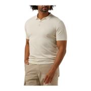 Heren Stijlvolle Polo Shirt Dstrezzed , Beige , Heren