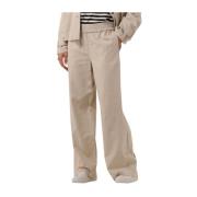 Zand Stijlvolle Broek Modström , Beige , Dames