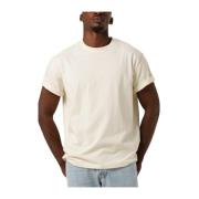 Heren Polo & T-shirts Base Tee Woodbird , White , Heren