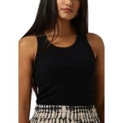 Ella Dames Tops & T-shirts Knit-ted , Black , Dames