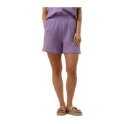 Dames Broeken Hemma Short 3 Minus , Purple , Dames