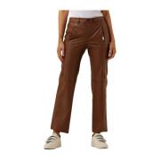 Kameelbroek voor dames Penn&Ink N.Y , Brown , Dames