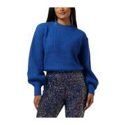 Dames Truien & vesten Yitty Knitted Sweater Colourful Rebel , Blue , D...
