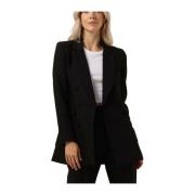 Zwarte Dames Blazers Est'Seven , Black , Dames