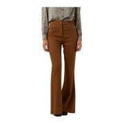 Dames Lange Broek Kameelkleur Liu Jo , Brown , Dames