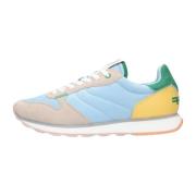 Blauwe Lage Sneakers Larisa Track Hoff , Multicolor , Dames