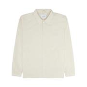 Jack- WB Frane Coach Jacket Woodbird , Beige , Heren