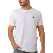 Heren Polo & T-shirt Essential Slim Calvin Klein , White , Heren
