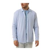 Lichtblauw Stijlvol Overhemd Hugo Boss , Blue , Heren