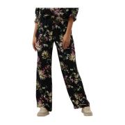 Gedrukte Wijde Pijp Broek Scotch & Soda , Multicolor , Dames