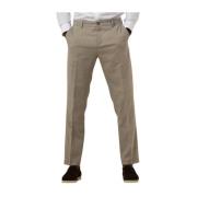 Slim Linnen Broek in Oasis Zand Selected Homme , Beige , Heren