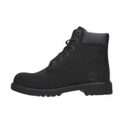 Zwarte Premium 6in Veterschoenen Timberland , Black , Dames