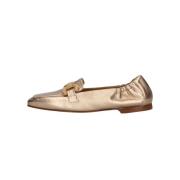 Gouden Loafer met Carré Neus Pedro Miralles , Yellow , Dames