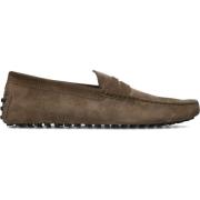 Heren Pennyband Suède Mocassin Tod's , Brown , Heren