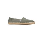 Toms Alpargata Rope loafers groen 10019811 Toms , Green , Dames