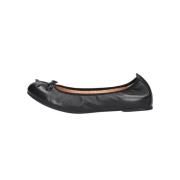 Zwarte Ballerina Acor met Vrouwelijke Details Unisa , Black , Dames