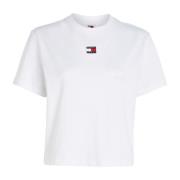 T-Shirts Tommy Jeans , White , Dames
